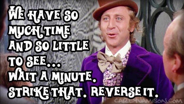 Willy Wonka Reverse Quote